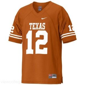 Factory Outlet Nike Colt McCoy Texas Longhorns No.12 - Orange Football Jersey - Colt McCoy Longhorns Football Jerseys - View College Players